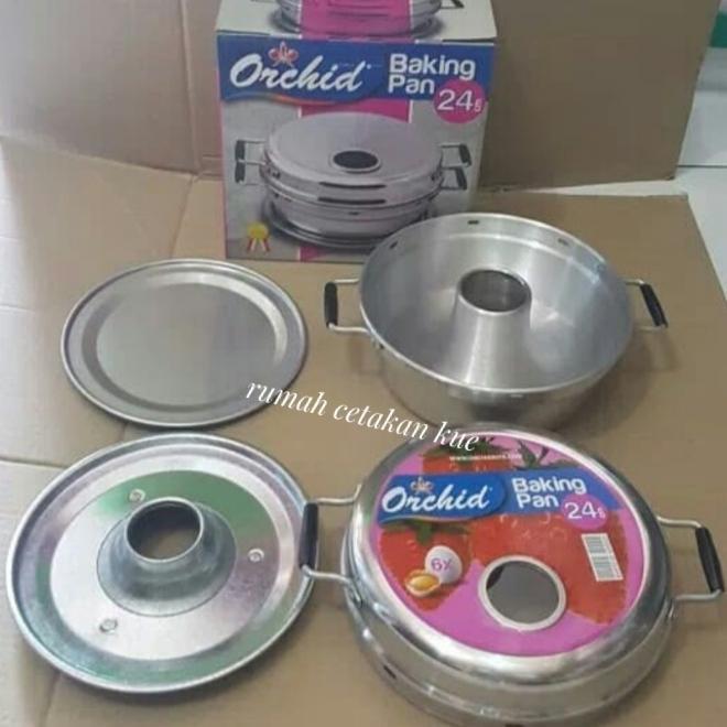 BAKING PAN ORCHID 24CM