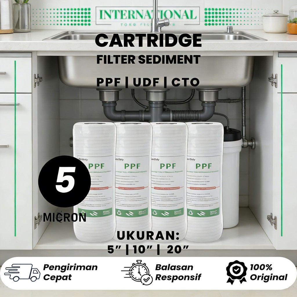 CATRIDGE FILTER AIR / NANO FILTER / SEDIMEN FILTER AIR NANO FILTER 10" / CATRIDGE FILTER AIR 10" / N