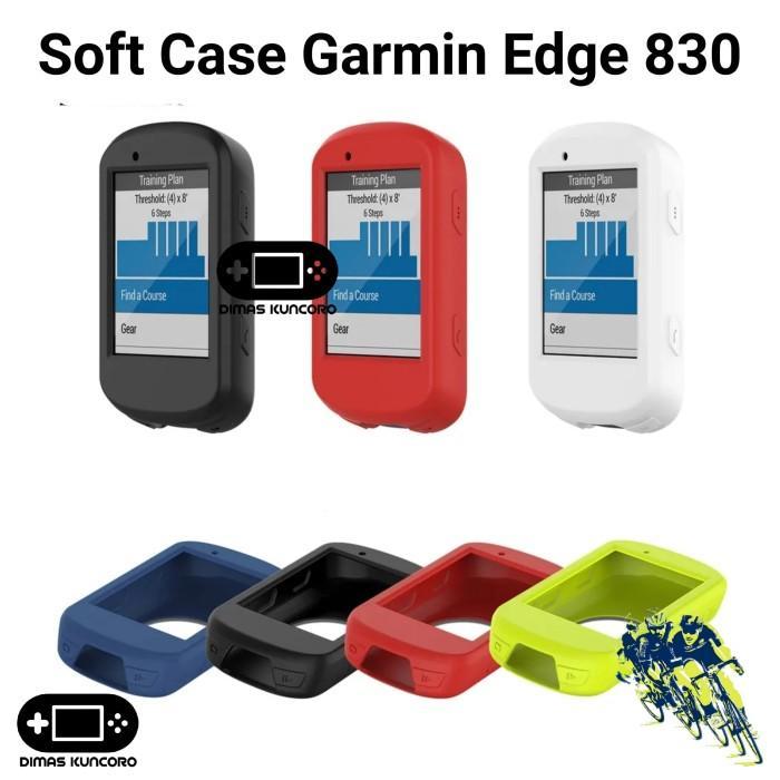 Stok Baru Soft Case Garmin Edge 830 silicone silicon casing protector garmin edge 830