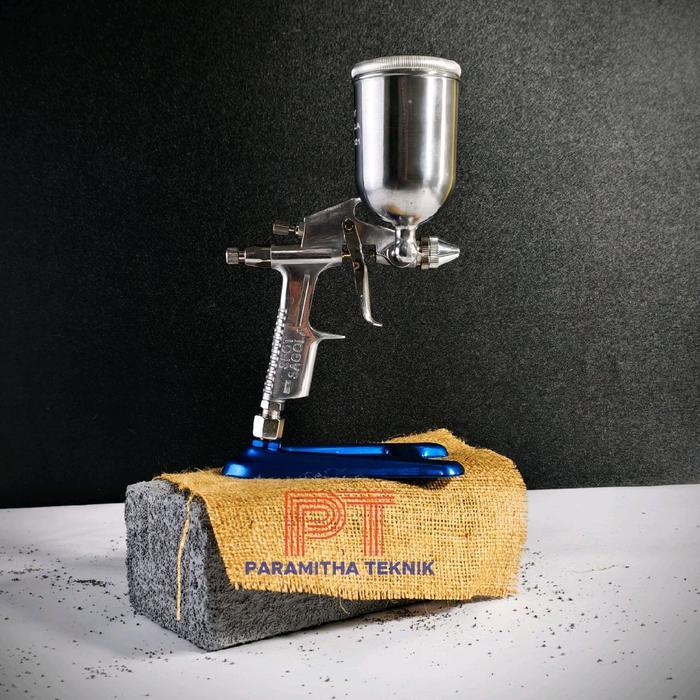Spot Sagola Spraygun Tabung Atas R2 K2 Nozzle Runcing 0.6 Mm Kapasitas 200 Cc Tekanan 3.0-4.0 Bar