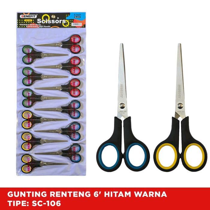 1 Renceng Gunting Bperfec Isi 12 Pcs