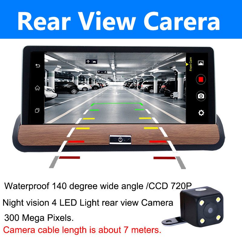 7 Inch 3G Car GPS Navigation Android 5.0 DVR Dash Camera video Recorder Vehicle GPS Navigator WIFI 1