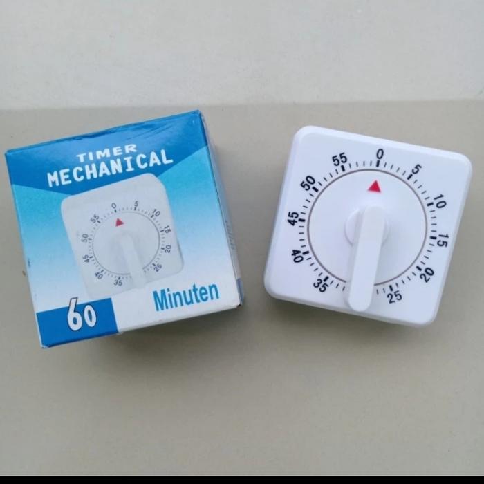 Timer Mechanical Manual / Timer Dapur / Timer Manual / Timer Medis
