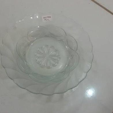 isi 12 ( KHUSUS GOJEK ) - Piring Bening Beling Kecil Tatakan Kopi 6" Murah Isi 12 Pcs