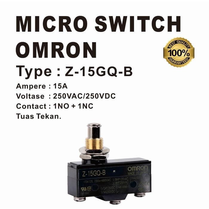 MICRO SWITCH LIMIT SWITCH Z-15GQ-B OMRON