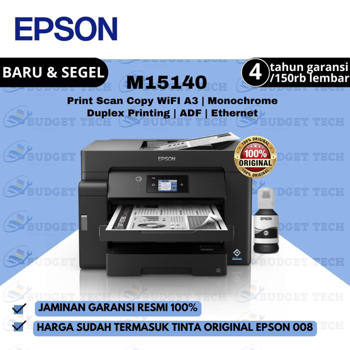 Printer Epson M15140 A3 Print Scan Copy Duplex Wifi Monochrome
