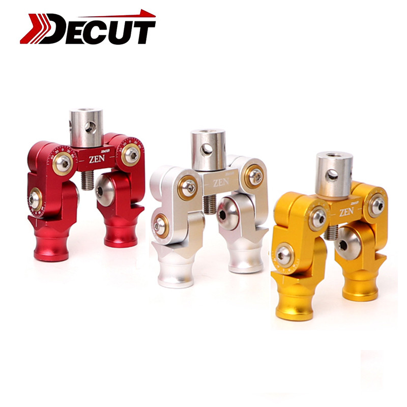 Decut New Adjustable Recurve Bow Balance Rod V Bar Archery Stabilizer Convertible Angle Connect Seat