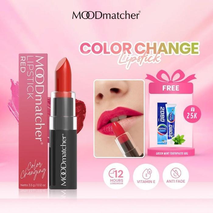 MOODmatcher Lipstik Original Red