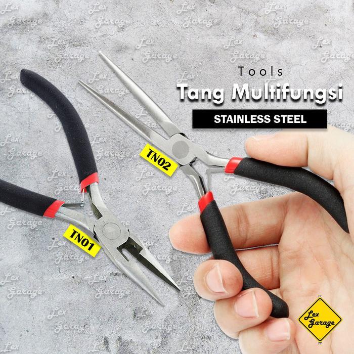 "New" Tang Lancip Mini Tang Cucut Kecil Panjang Kombinasi Mini Plier