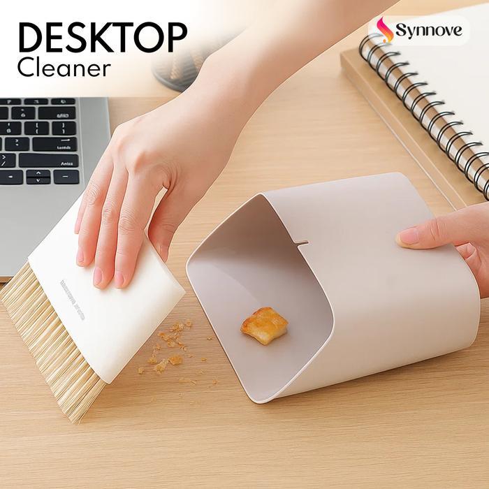 Sapu Pengki Set 2 in 1 Sapu Mini Set Serok Tempat Sampah Meja Sapu Kecil Untuk Mobil