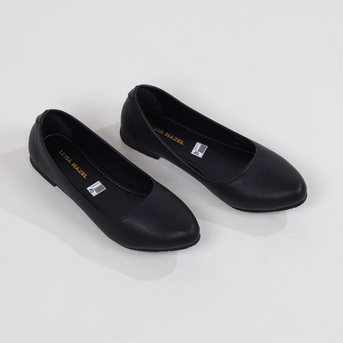 SIAPKIRIM Flat Shoes Basic Wanita Ukuran Bigsize 41 42 43 44 FJ21 READY STOCK