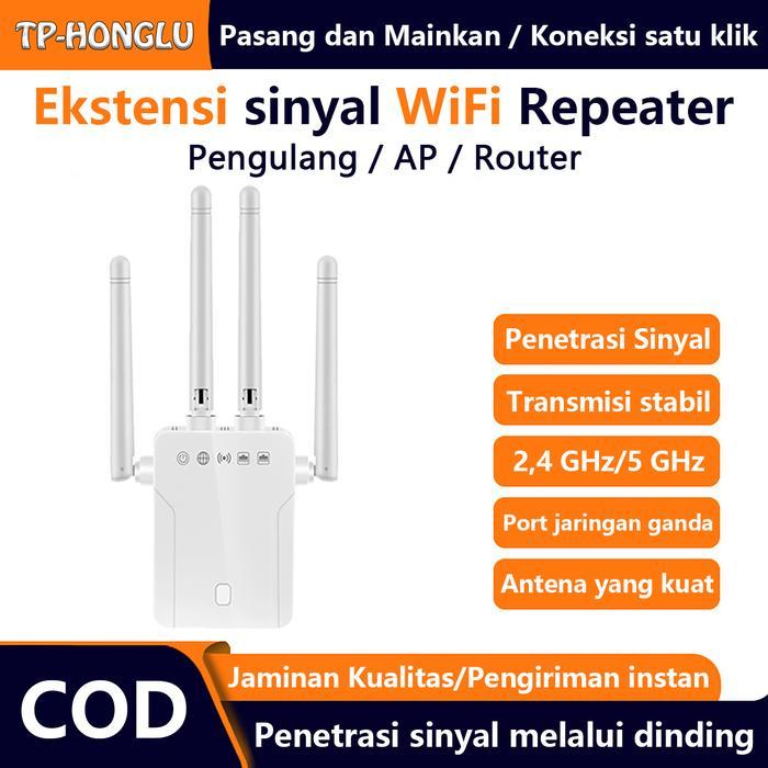 Terbaik Best Quality 100% Original Tp-Honglu, Wifi Repeater 2026, Penguat Sinyal Wifi Ini Memiliki