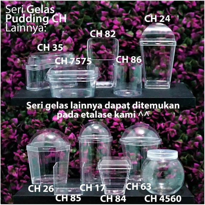 Jelly Cup / Gelas Puding 150 Ml - Kotak - Ch 24 Co