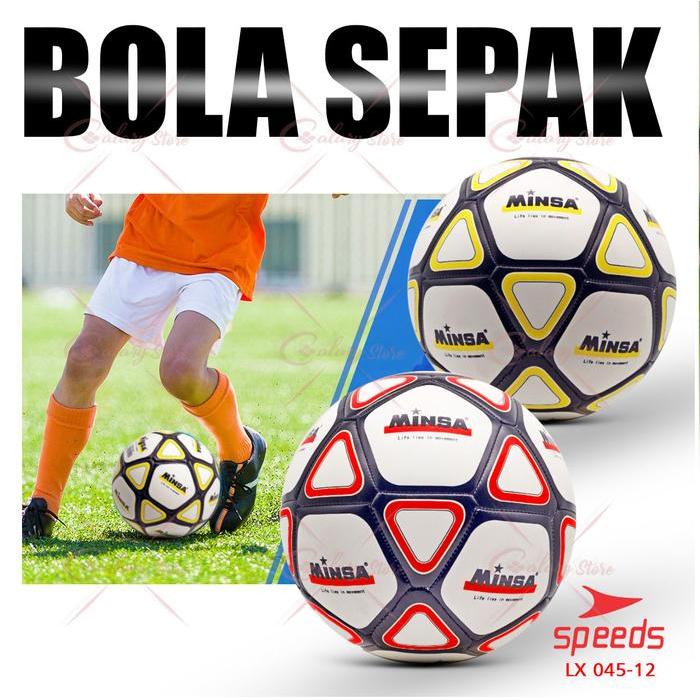 Bola Futsal Original Minsa Speeds Import Football Sepak bola 045-12