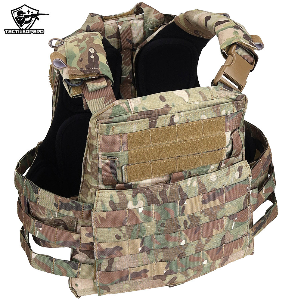 Tactical Avs Mbav Hunting Vest Adapt Ular Plate Carrier Quick Release Comfortable Molle Airsoft