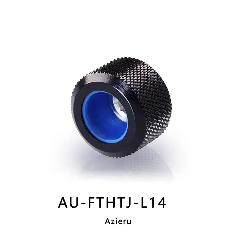 Azieru 10pcs/lot Water Cooling Fitting OD14mm Hard Tube Fitting G1/4'' Computer Accesspries Fitting