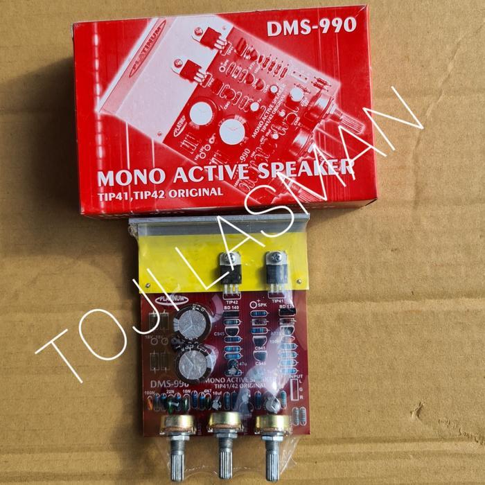 KIT PCB SPEAKER AKTIF MONO TIP 41 42 PLATINUM DMS 990 DMS990