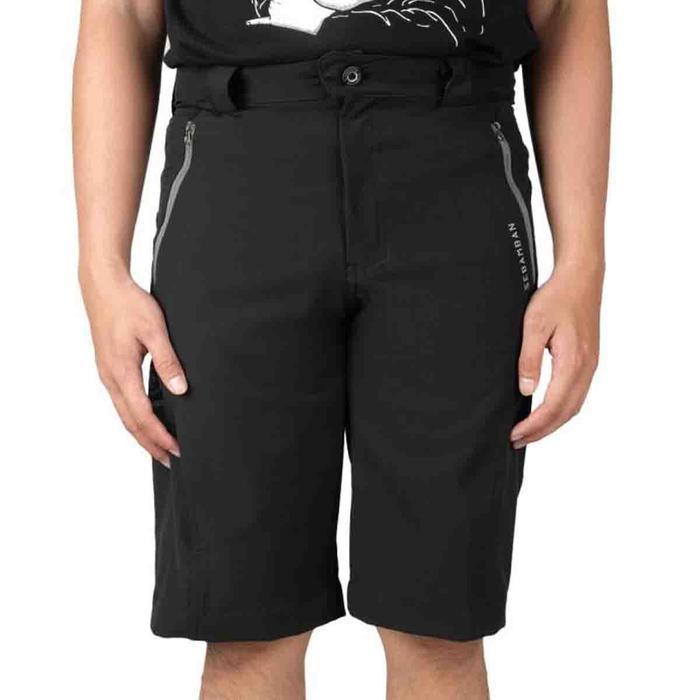 ASLI Forester CLF 08429 Celana Pendek Sebamban Hitam Shorts Pria Santai Casual READY STOCK