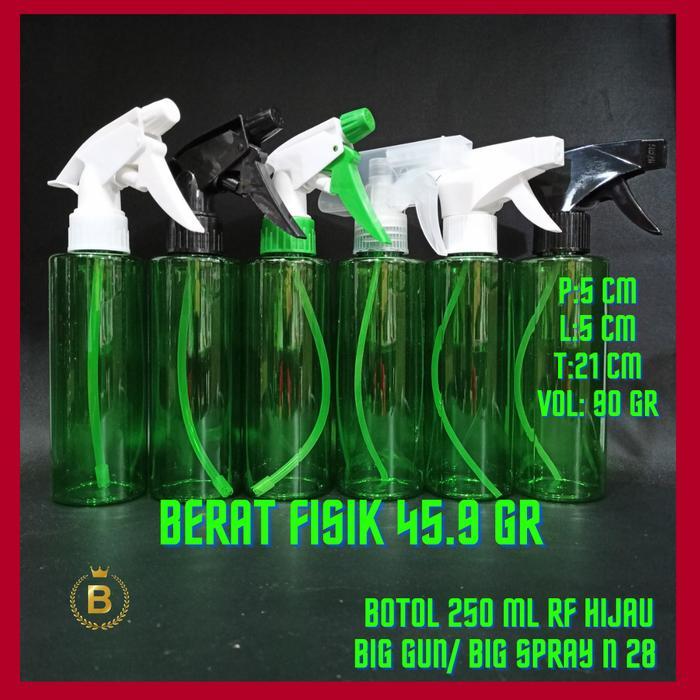 BOTOL 250 ML RF HIJAU BIG SPRAY/ BIG GUN N 28