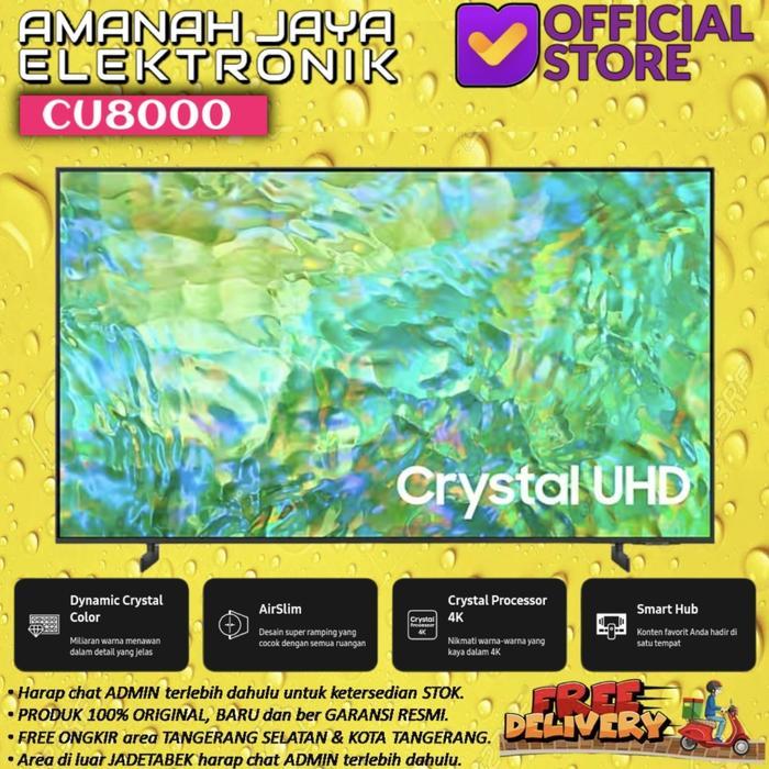 SAMSUNG UA50CU8000KXXD SMART TV 4K 50 inch | SAMSUNG 50CU8000 CU8000