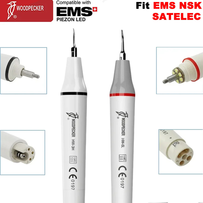 Terlaris Woodpecker Dental Ultrasonic Scaler Handpiece Ultrasound dental