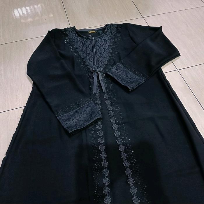 Abaya Salwa Abaya Hitam Saudi