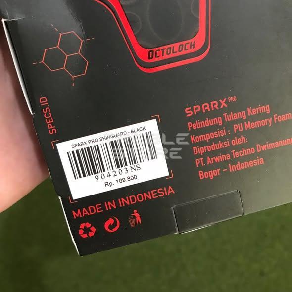 PROMO DEKER ORIGINAL SPECS SPARX PRO SHINGUARD PELINDUNG TULANG KERING SEPAK BOLA FUTSAL MURAH