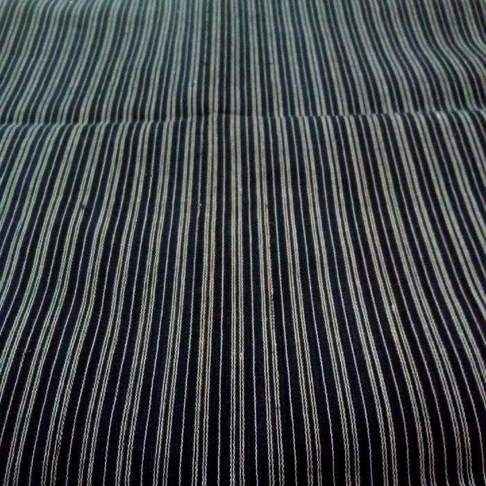 Kain Tenun Tradisional Lurik Tangan - Jarik Lompong Keli - Gendongan Rumput Jamu Kayu