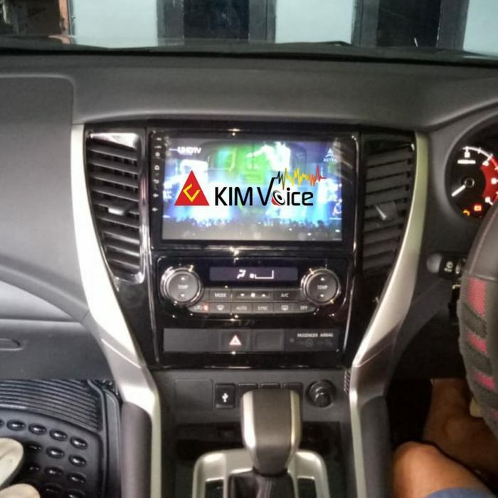 Ready Head Unit Android Mtech 9 inch OEM Pajero 2017 Up Soket PNP