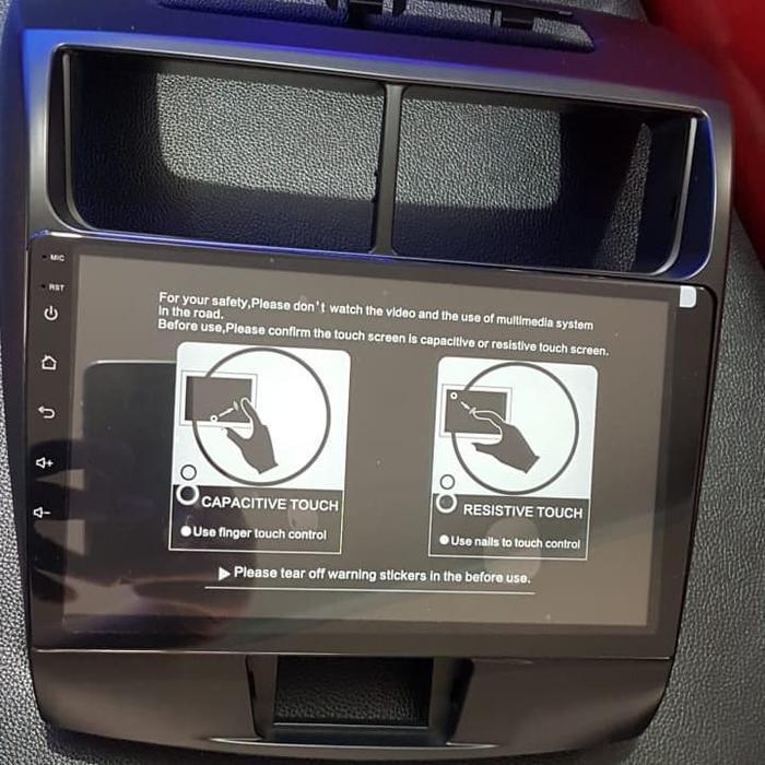 Ready Tv mobil android 9inch set Frame Avanza 2012 sampai 2019