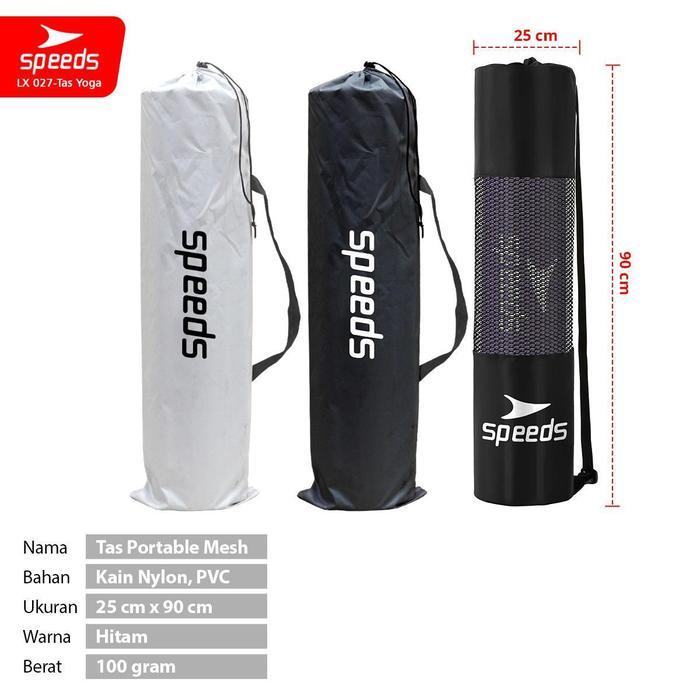 Tas Matras Jaring Yoga Mesh Bag Water Resistance Anti Air Tas Yoga Mat LX 027-TAS-YOGA