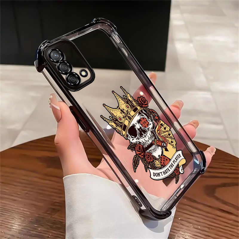 Casing Hp Untuk OPPO A74 A95 F19 F19s Case Casing HP Softcase Ponsel Anti-sidik jari Soft Shell deng