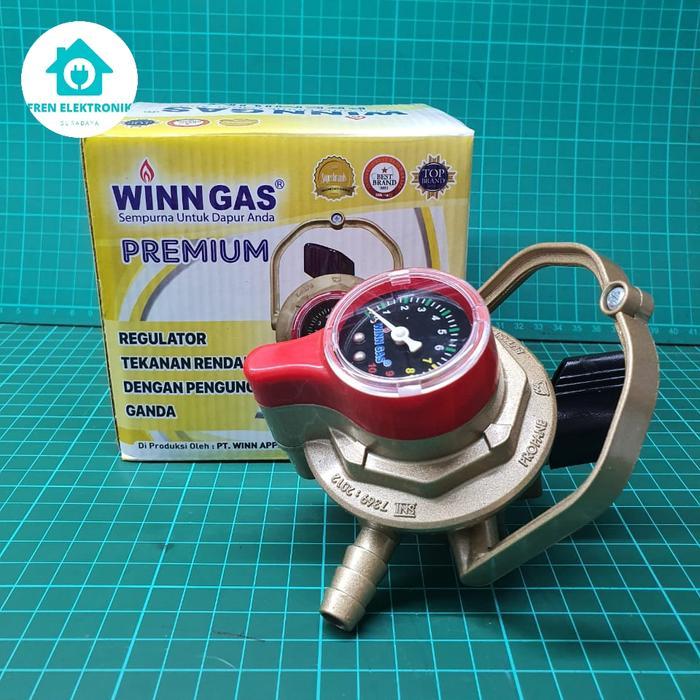 Regulator Winn Gas W-800 M YELLOW PREMIUM