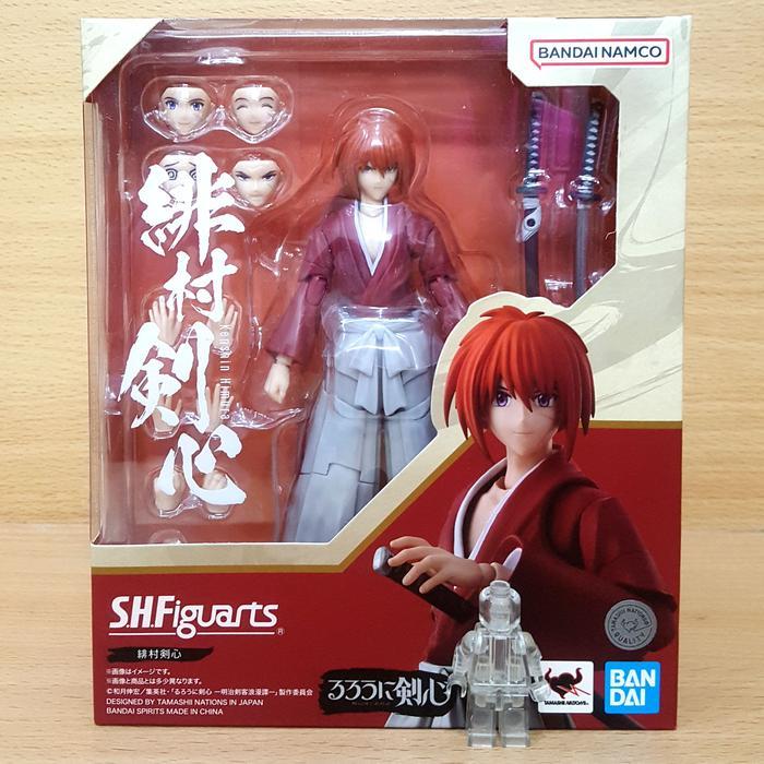 S.H.Figuarts Kenshin Himura 135mm Action Figure Hitokiri Battousai SHF RUROUNI KENSHIN -Meiji