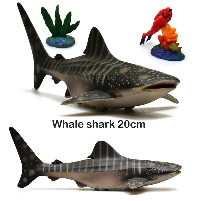 Miniatur Ikan Paus Pembunuh Orca Killer Whale 20 Cm