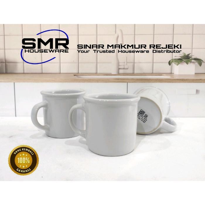 3 SET MUG ENAMEL JADUL KERAMIK POLOS