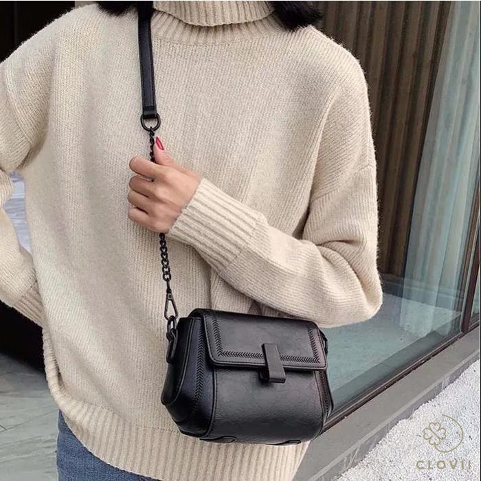 Elizabeth - - Tas Wanita Handbag Mini Kulit Sling Bag Selempang Shoulder Bag Bahu Fashion Import -