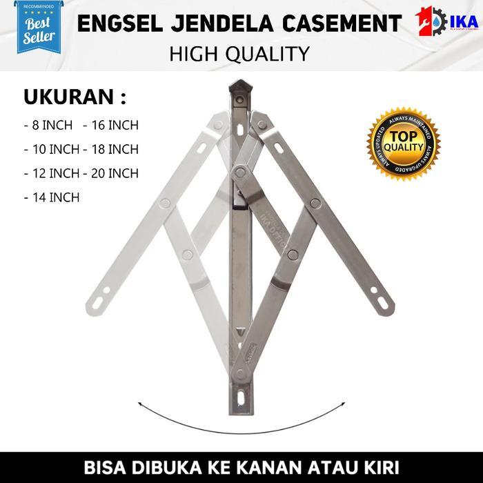 Engsel Jendela Casement / Friction Stay / Window Casement Stainless Steel / Engsel Jendela Casement