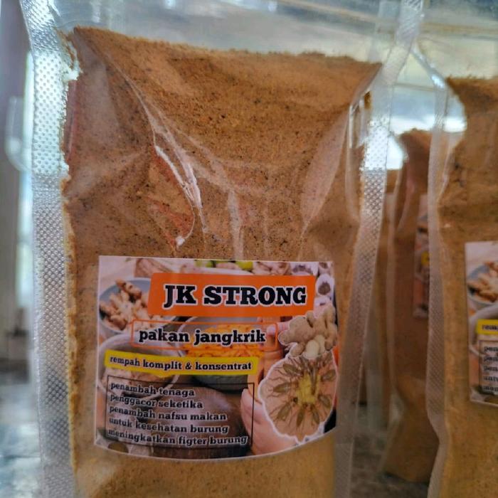 JK Strong Makanan Jangkrik Berkualitas dari Rempah-rempah untuk Meningkatkan Tenaga & Cepat Gacor