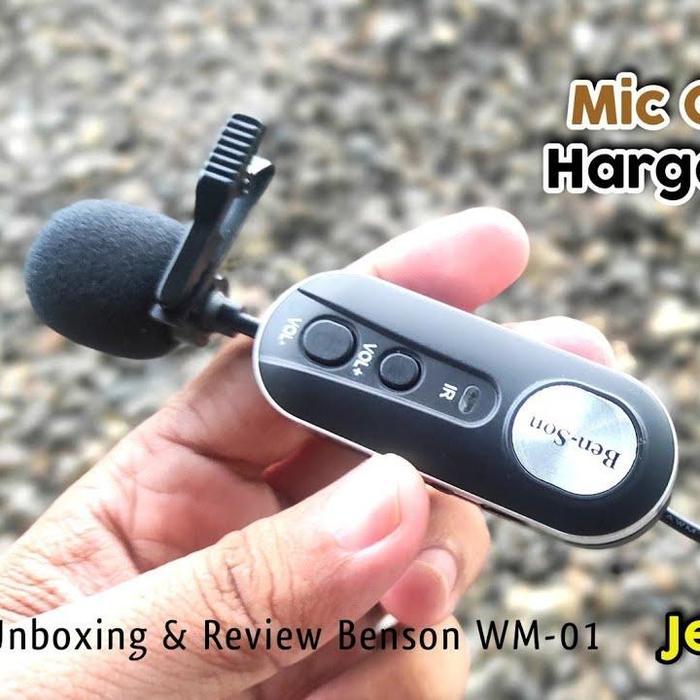 Mic Wireless Jepit Imam Masjid Jangkauan 40 Meter