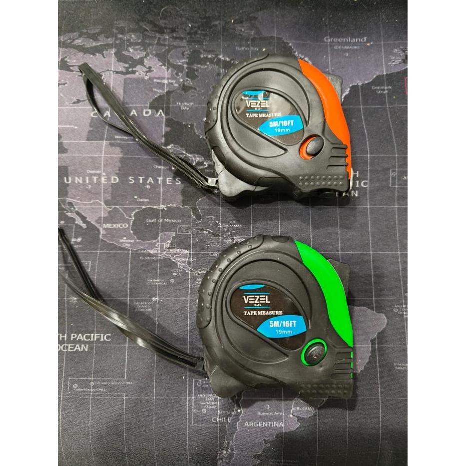Vpr 5 Meteran Murah Vpr 5 Meter / Meteran Tukang Lapis Karet 5Meter