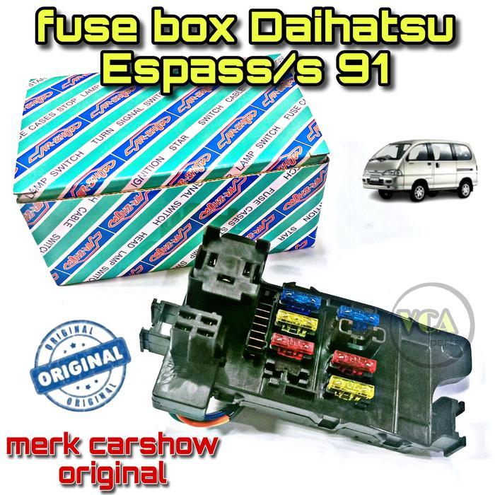 Fuse Box Daihatsu Espass
