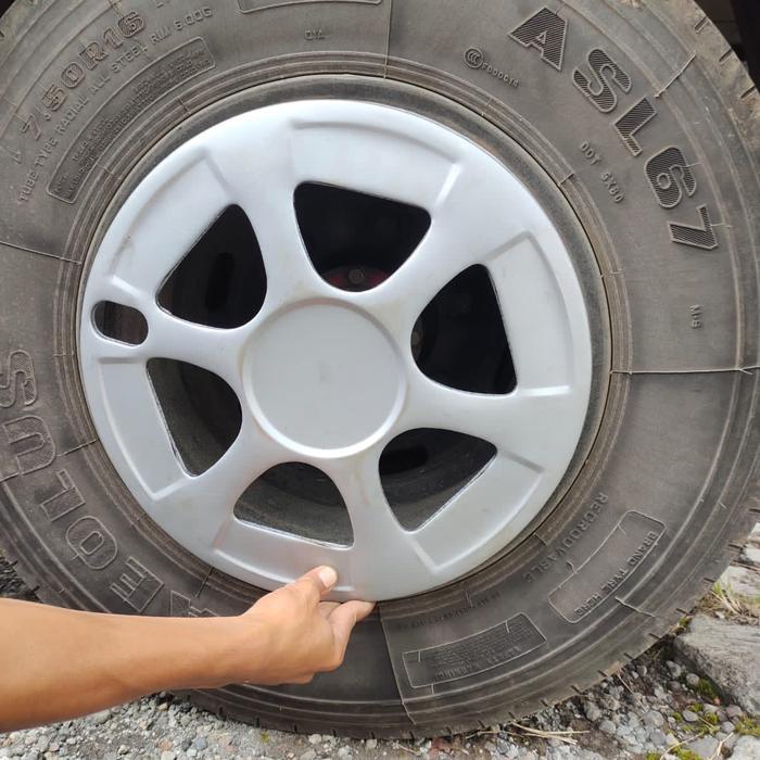 (2Pcs) Wheldop Ring 16 New Rebeca Truk Canter Giga Dll Wildop Kondisi Belom Dicat Atau Non Cat