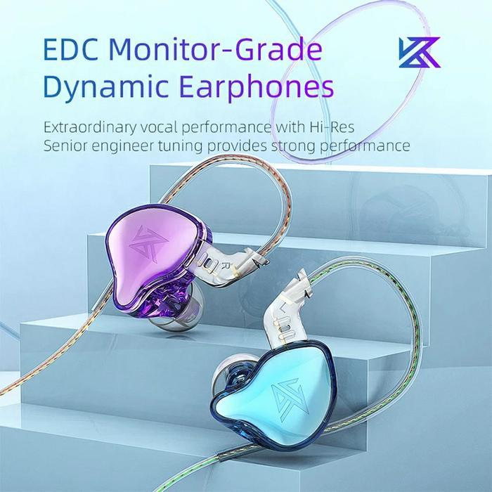 Kz Edc With Mic Hifi Bass Game Sports In Ear Monitor Alt Kz Edx Pro