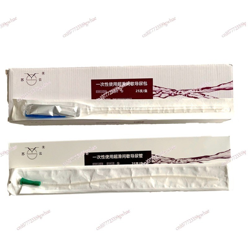 Disposable Catheter Water-Soluble Male And Female Single-Lumen Ureteral Catheter Bag Sterile