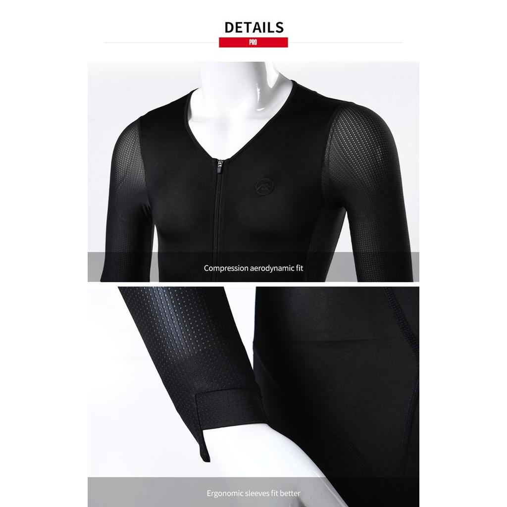 Monton Skinsuit Mens Pro Darkwarrior Long Sleeve