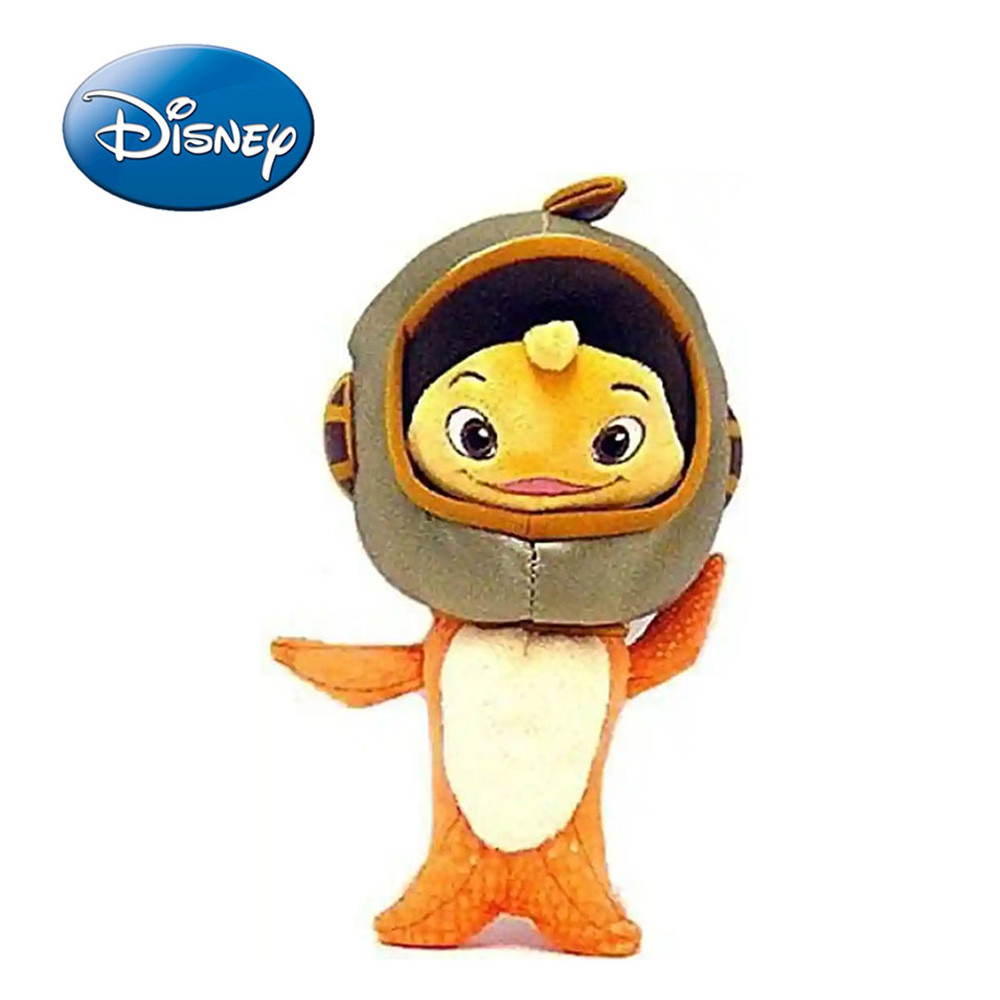 DISNEY Chicken Little Movie: Fish Out Of Water Plush Toys 22cm Cute Chicken Little Fish Stuffed Toys