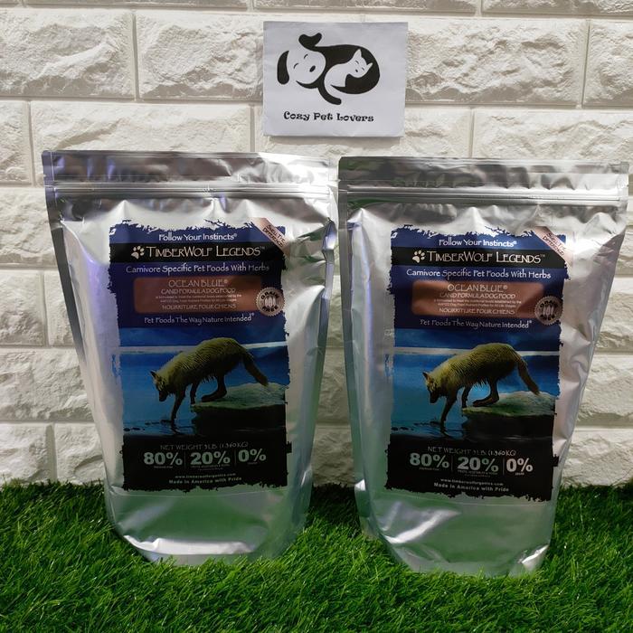 Dog Food Timberwolf Legend Ocean Blue / Makanan Anjing
