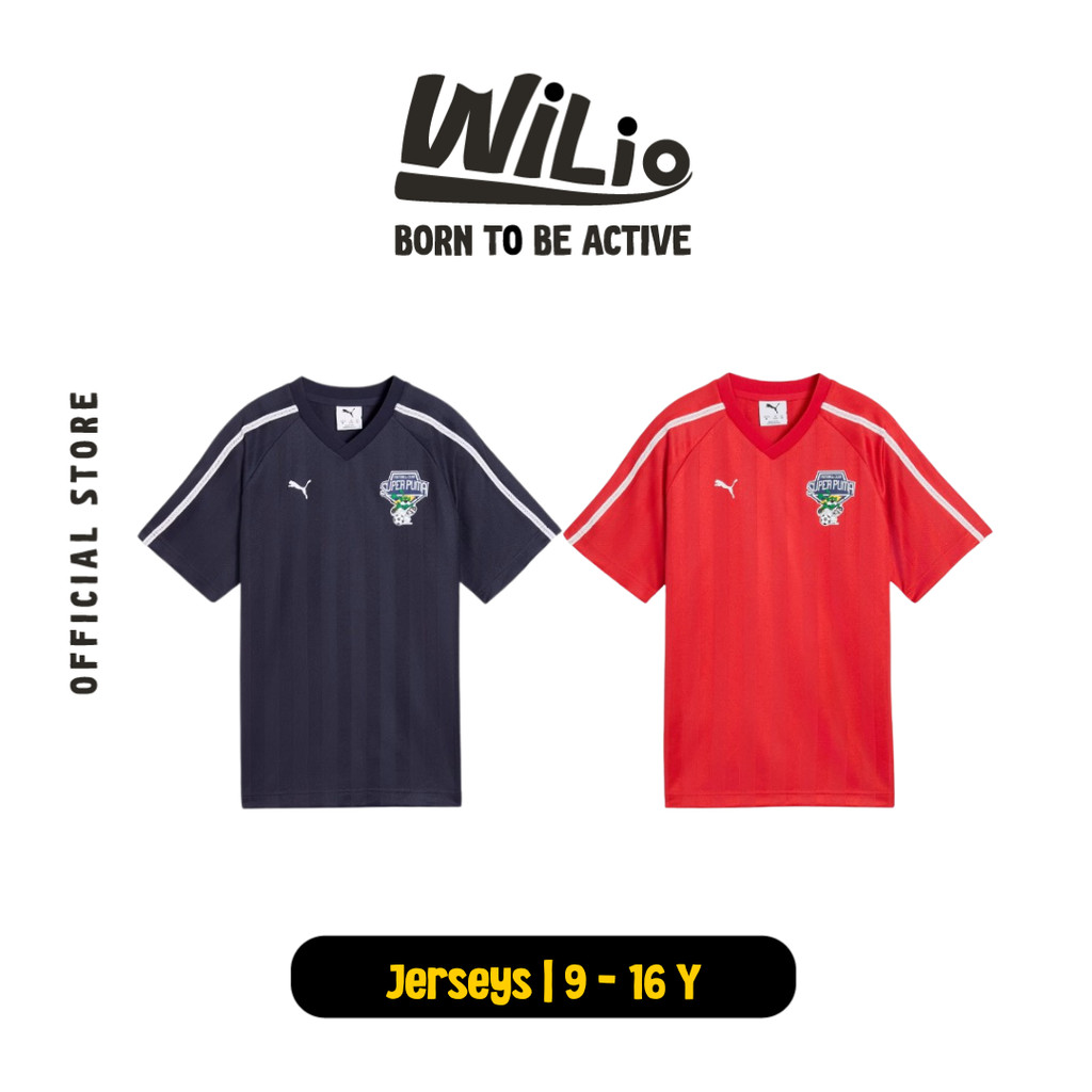 PUMA T7 Super Puma Relaxed Jersey 63451316 63451311 - Jersey Anak