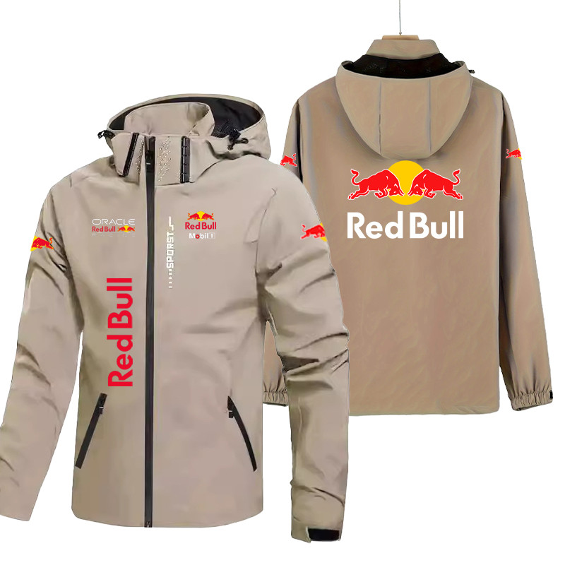 2025 High Quality Red Bull Motorcycle Jacket Racing Jacket Windproof Jacket Outdoor Sports Jacket